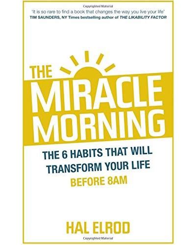 The Miracle Morning Poche Hal Elrod Achat Livre Fnac