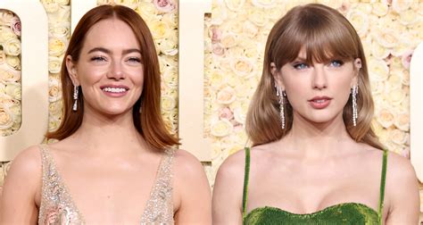 Emma Stone Jokingly Calls Taylor Swift An ‘a Hole After Golden Globes