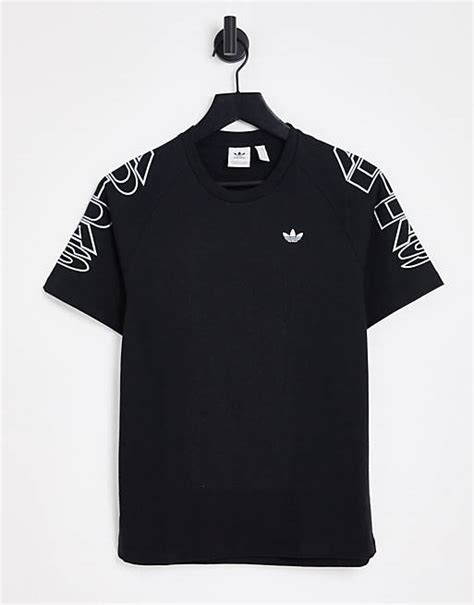 Adidas Originals Loose T Shirt In Black Asos