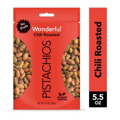 Wonderful Pistachios No Shells Chili Roasted Pistachios 5 5 Oz Kroger