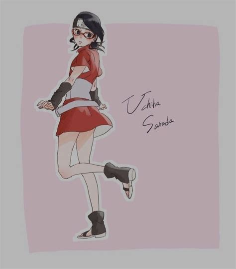 Pingl Par Uchiha Sarada Chan Sur Sarada Uchiha