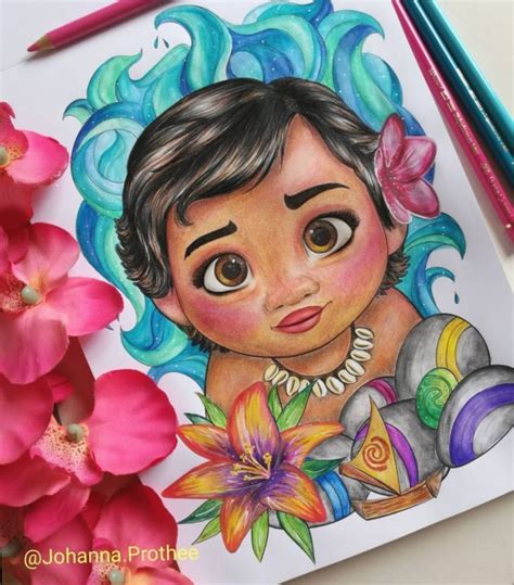 Moana Drawing Easy Np