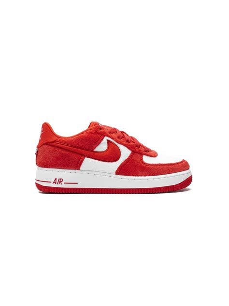 Nike Kids Air Force 1 Low "Valentines Day 2024" sneakers Red - Dressed.com