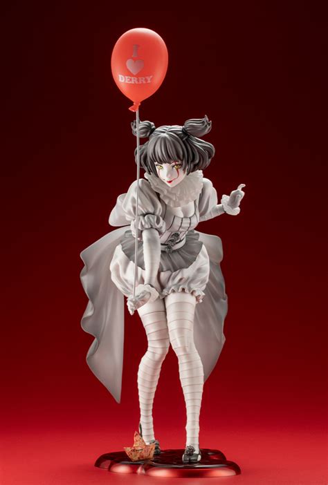 It イット “それ”が見えたら、終わり。「horror美少女 ペニーワイズ（2017）モノクロームver 」のフィギュア情報