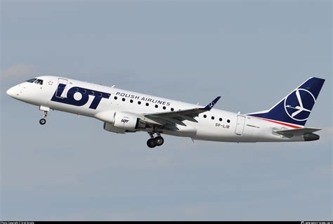 Sp Lir Lot Polish Airlines Embraer Erj Std Erj Photo By