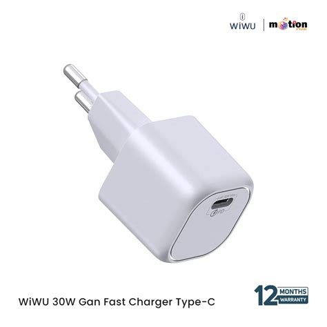 WiWU 30W Gan Fast Charger Type C