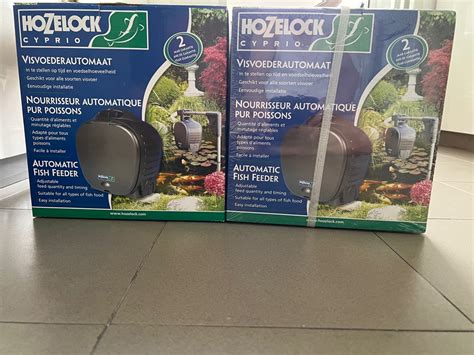 Hozelock Automatic Fish Feeder Pet Supplies Homes Other Pet