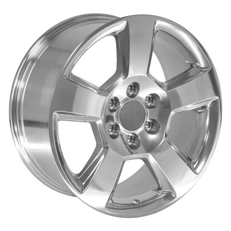 New 5 Spoke Polished 20x9 Aluminum Wheel Rim For Chevrolet Tahoe Hollander 5652 Ebay