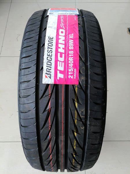 Jual Bridgestone Techno Sport R Ban Mobil Di Lapak Roda