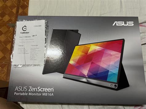 Asus Portable Monitor, Computers & Tech, Parts & Accessories, Monitor ...