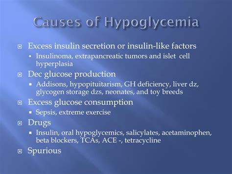 Ppt Hypoglycemia Powerpoint Presentation Id 2363946