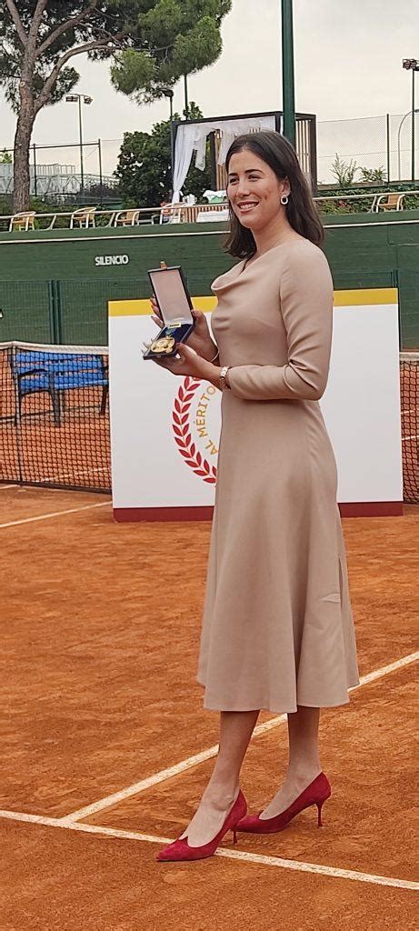 Garbiñe Muguruza recibe la Medalla de Oro de la Real Orden del Mérito