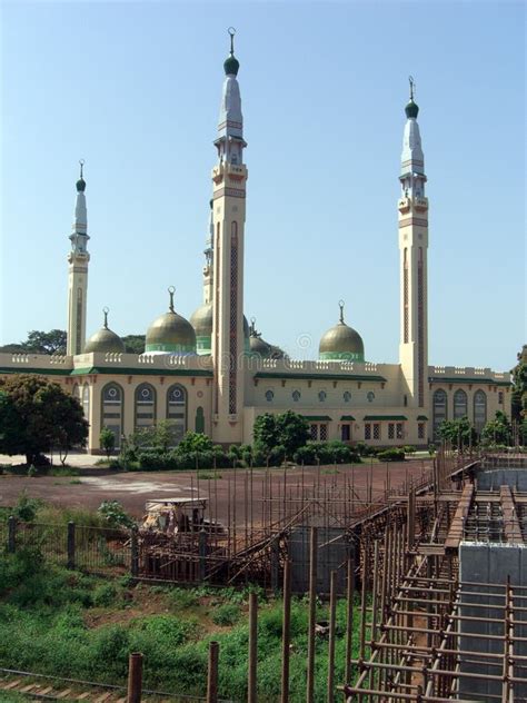 View Of The Grand Mosque In Conakry Stock Image - Image: 15791323