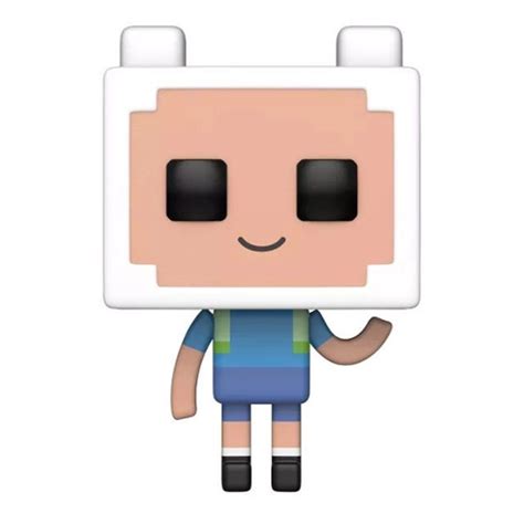 Funko Pop Hora De Aventura Adventure Time Finn Minecraft 411 Moça Do