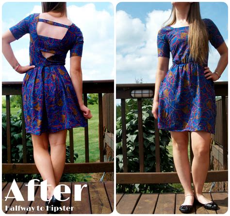 Halfway To Hipster: Tassel Dress Refashion