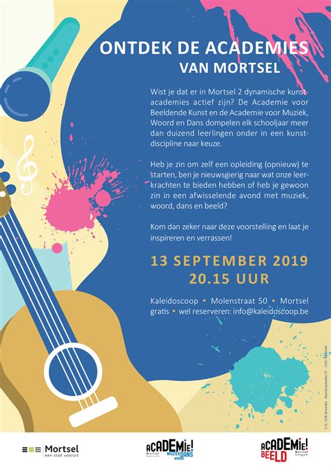 Ontdek De Academies Academie Voor Muziek Woord En Dans Mortsel Kontich