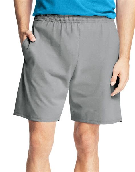 Hanes Mens Jersey Cotton Shorts Ebay