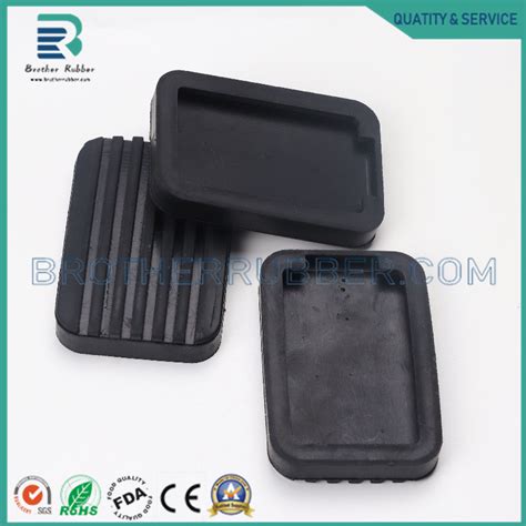 Auto Brake Clutch Pedal Pad Rubber Cover Foot Rest China Rubber Brake