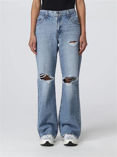 LEVI'S: jeans for woman - Denim | Levi's jeans A34950002 online at GIGLIO.COM