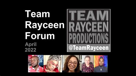 Team Rayceen Forum April 2022 YouTube