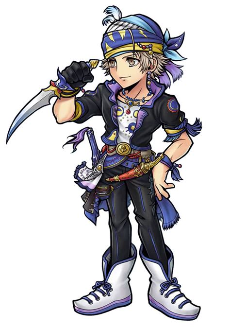 Setzer Gabbiani Art Dissidia Final Fantasy Opera Omnia Art Gallery