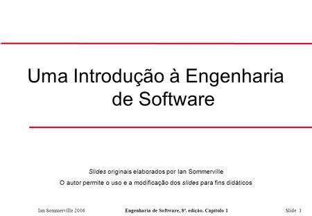 Ian Sommerville Software Engineering Th Edition Cap Tulo