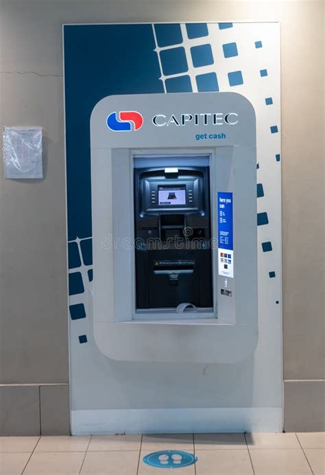 Capitec Bank ATM Machine editorial stock photo. Image of finance ...