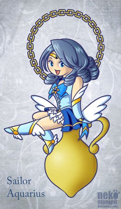 Sailor Zodiac Aquarius By Nekomimipii On Deviantart