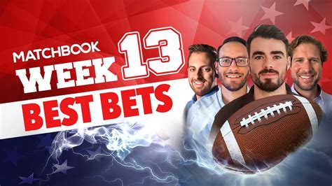 Nfl Week 13 Best Bets Youtube