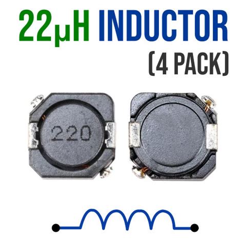 Inductor Uh Smd Pack Micro Robotics