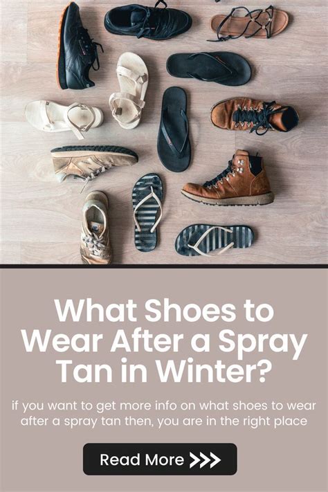 What Shoes To Wear After A Spray Tan In Winter In Shoes Spray