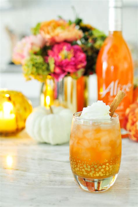 Fall Peach Cobbler Cocktail Recipe Monica Wants It