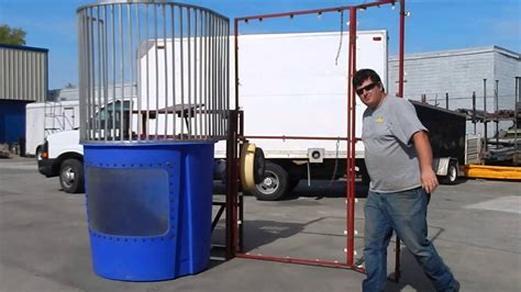 Dunk Tank Setup Guide How To Install A Dunking Booth Round Towable