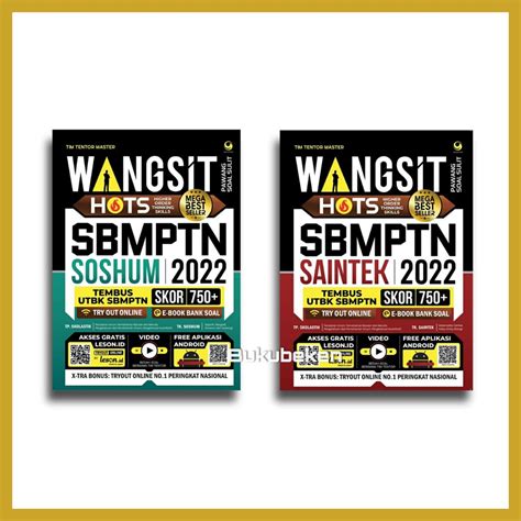 Jual Buku Wangsit Pawang Soal Sulit Hots Sbmptn Soshum Saintek 2022