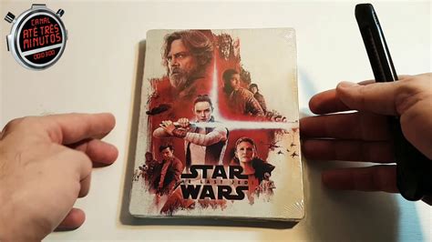 Unboxing Steelbook Blu Ray Star Wars The Last Jedi YouTube