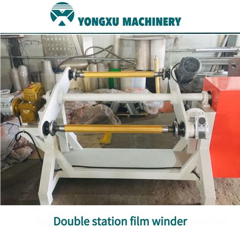 Fully Automatic Double Station Winder Paper Rewinder And Plastic Film