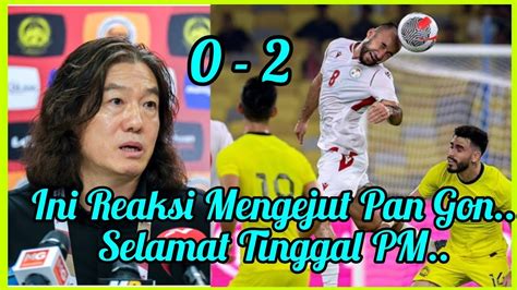 Ini Reaksi Mengejut Kim Pan Gon Selepas Gagal Dalam Pestabola Merdeka