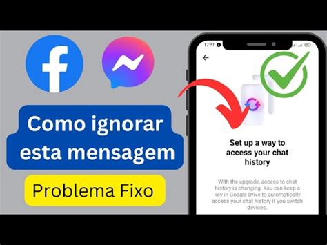 O Messenger Deseja Criar Um Pin Como Ignorar Esta Mensagem Configure