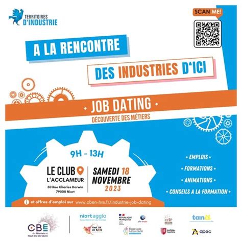 Job Dating Sp Cial Industrie La Rencontre Des Entreprises D Ici