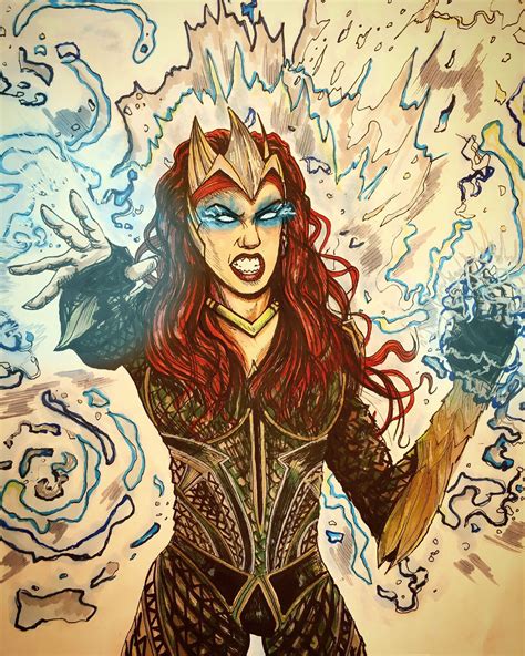 Mera The Aquawoman By Thesithlordjoker On Deviantart Mera Dc Comics