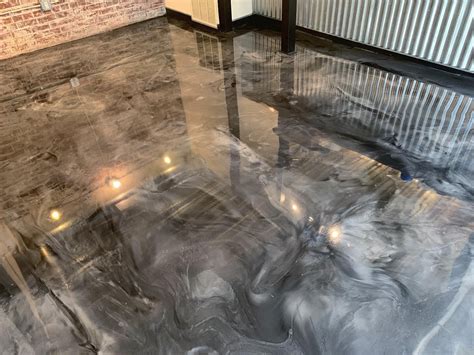 Metallic Epoxy Flooring In Atlanta — Grindkings Flooring