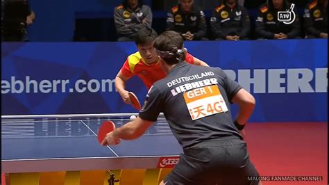 Ma Long VS Timo Boll MT Final WTTTC YouTube