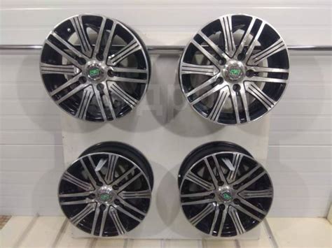Диски литые R14, 14", 1 шт, 5x114.3, литой, 72,0 мм. 4 шт, б/у, в ...