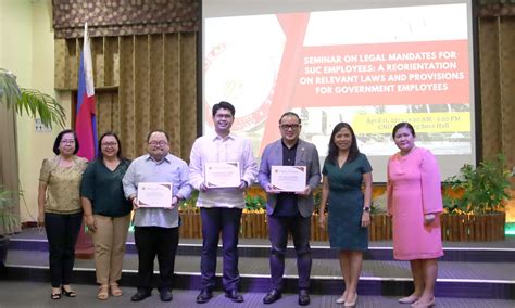 CNU holds Seminar on Legal Mandates for SUC Employees – Cebu Normal ...