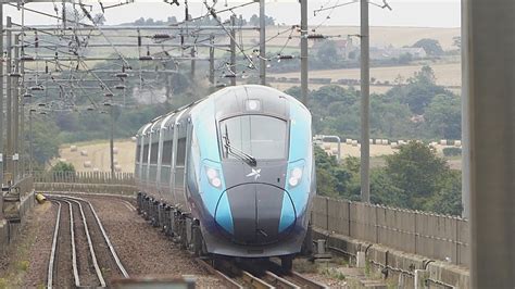 TransPennine Express Class 802 Arrives At Berwick Upon Tweed 25 8 22