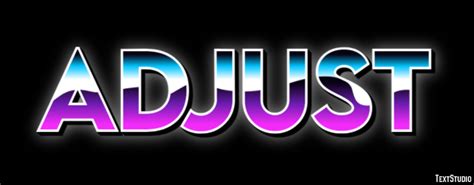 adjust text effect generator textstudio