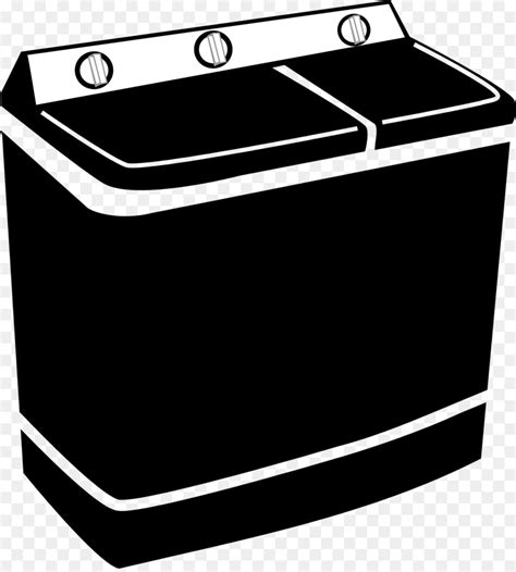 Washing Machine Clip Art Black And White