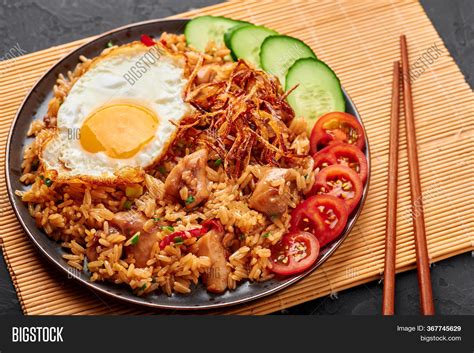 nasi goreng image photo  trial bigstock