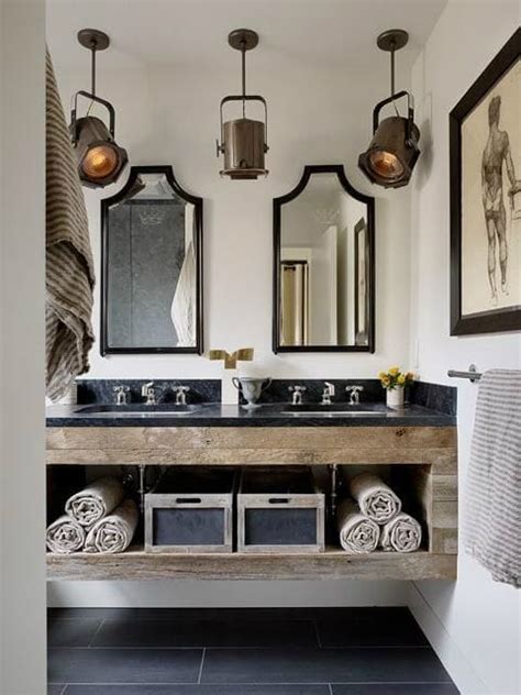 20 Salles De Bains Design Au Charme Vintage Et Industriel