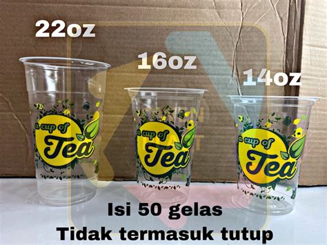 GELAS PLASTIK POP ICE BUBBLE GELAS OZ STARINDO 1 DUS ISI 1000 PCS